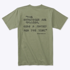 Mountains Quote Tee